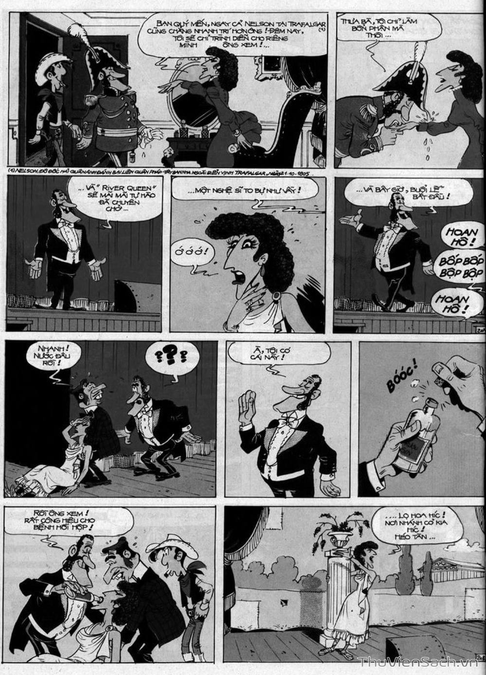 Truyện Tranh Cuộc Phiêu Lưu Kỳ Thú Của Lucky Luke trang 1915