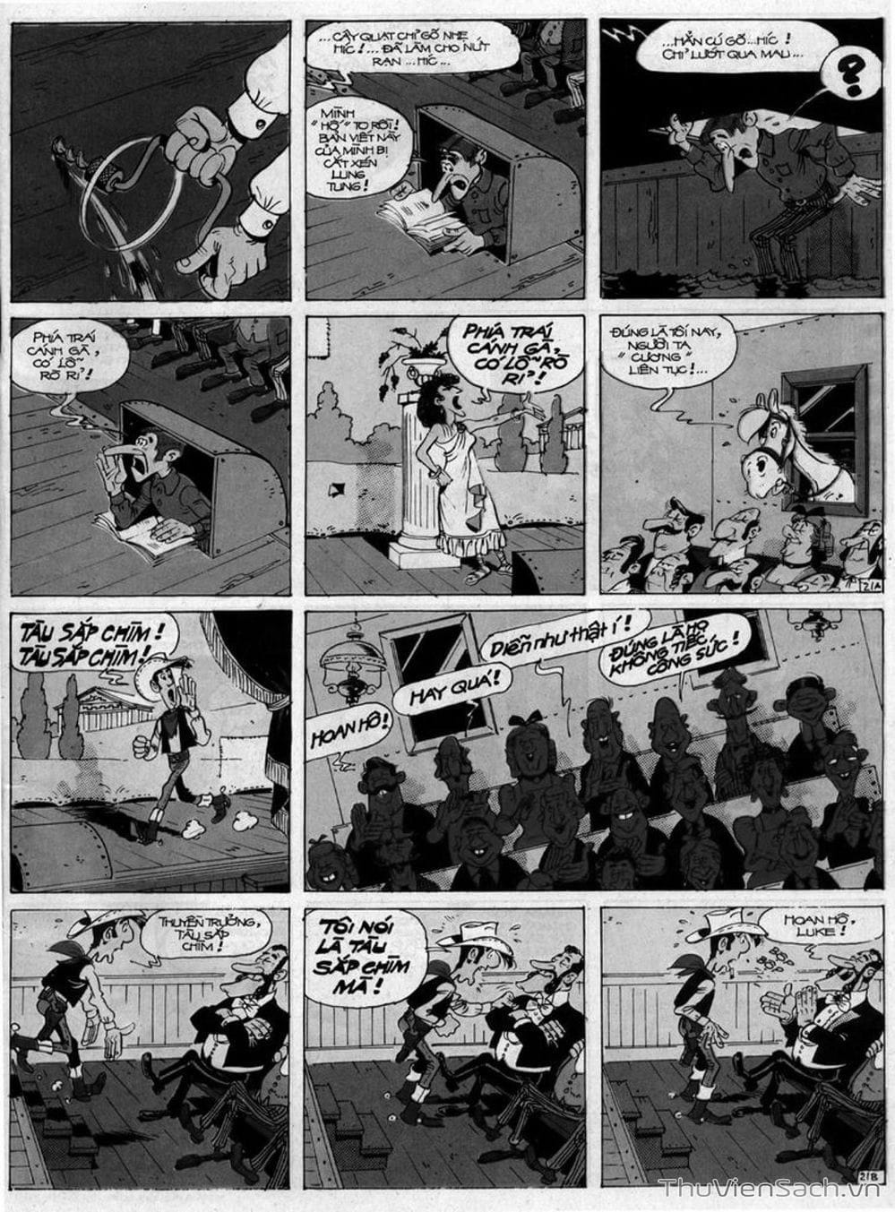 Truyện Tranh Cuộc Phiêu Lưu Kỳ Thú Của Lucky Luke trang 1916