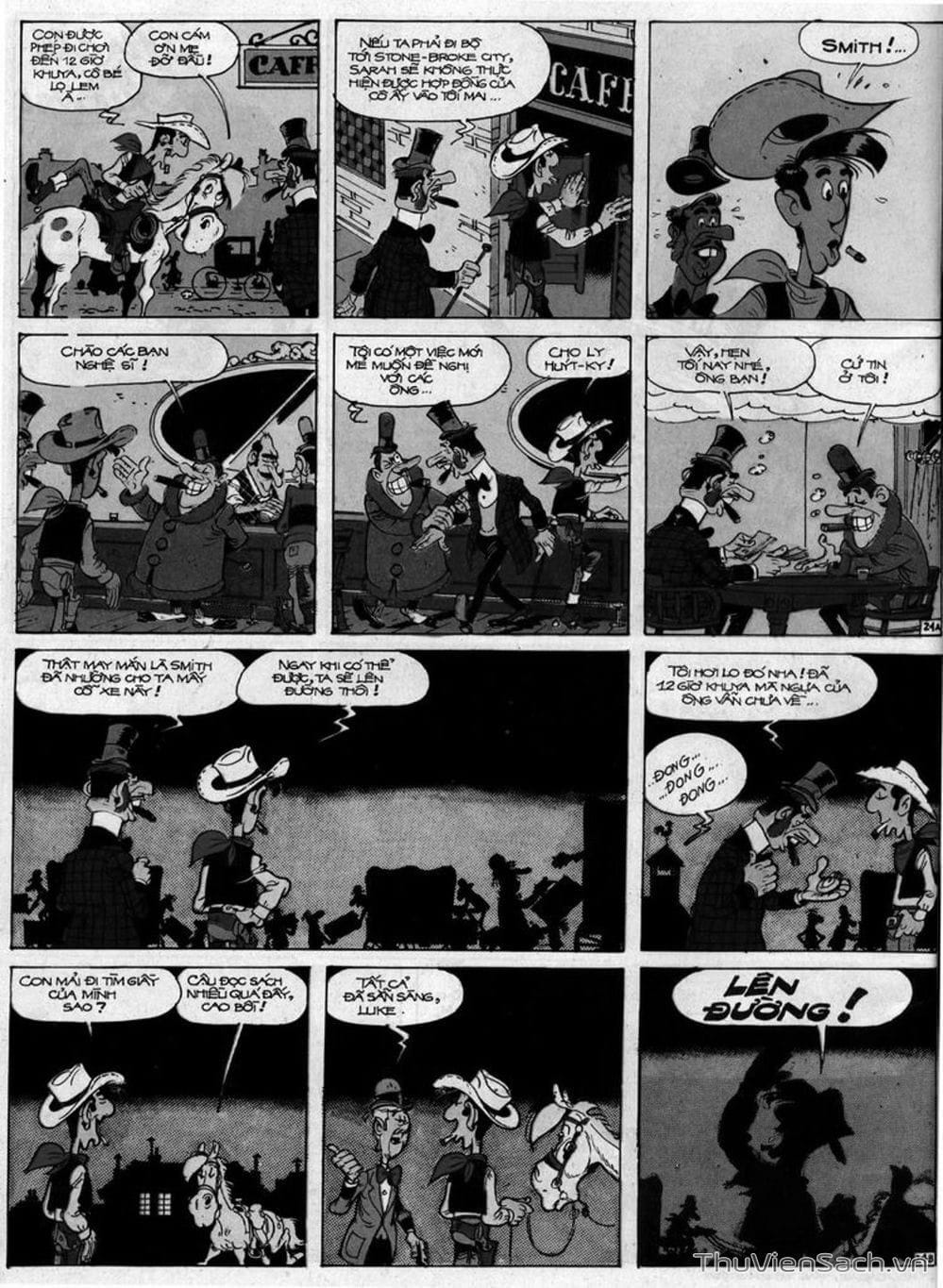 Truyện Tranh Cuộc Phiêu Lưu Kỳ Thú Của Lucky Luke trang 1919