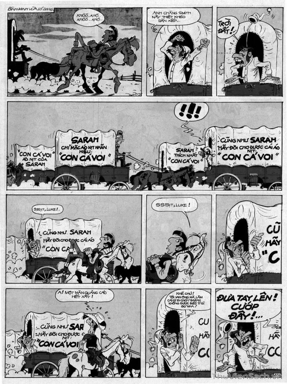 Truyện Tranh Cuộc Phiêu Lưu Kỳ Thú Của Lucky Luke trang 1920