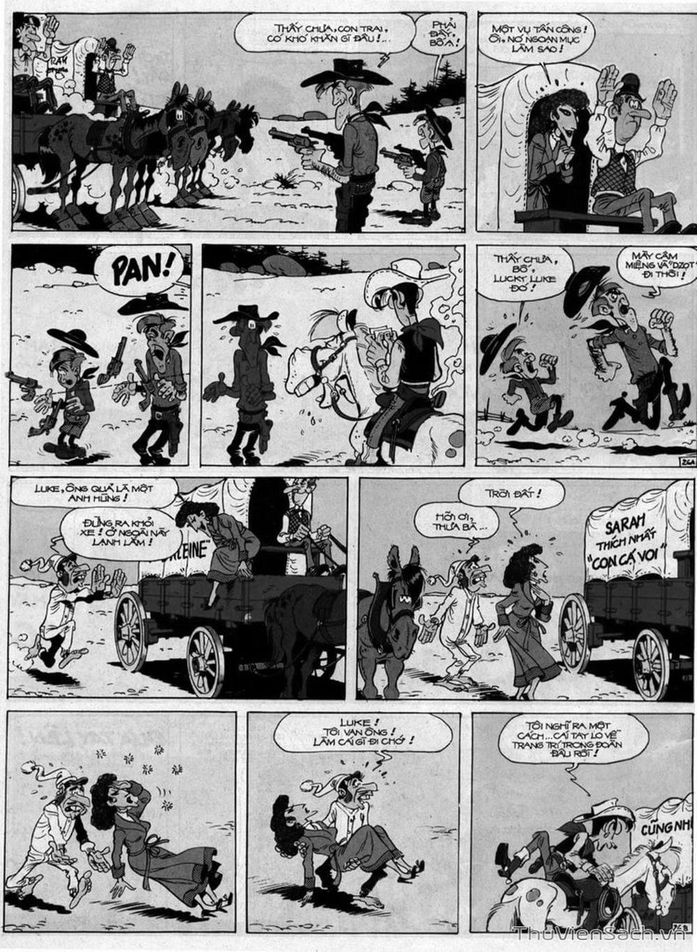 Truyện Tranh Cuộc Phiêu Lưu Kỳ Thú Của Lucky Luke trang 1921