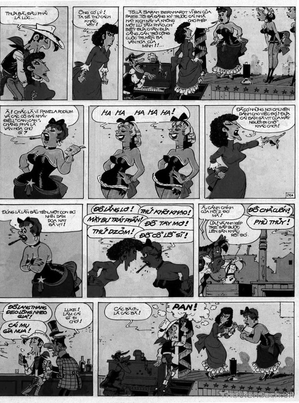 Truyện Tranh Cuộc Phiêu Lưu Kỳ Thú Của Lucky Luke trang 1924