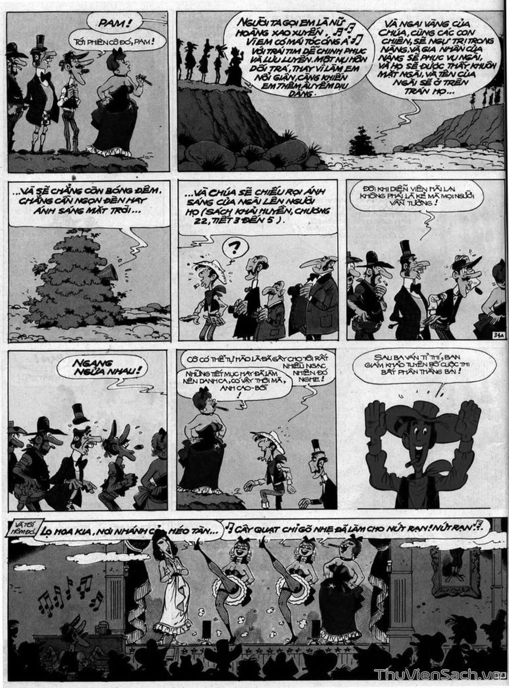 Truyện Tranh Cuộc Phiêu Lưu Kỳ Thú Của Lucky Luke trang 1929