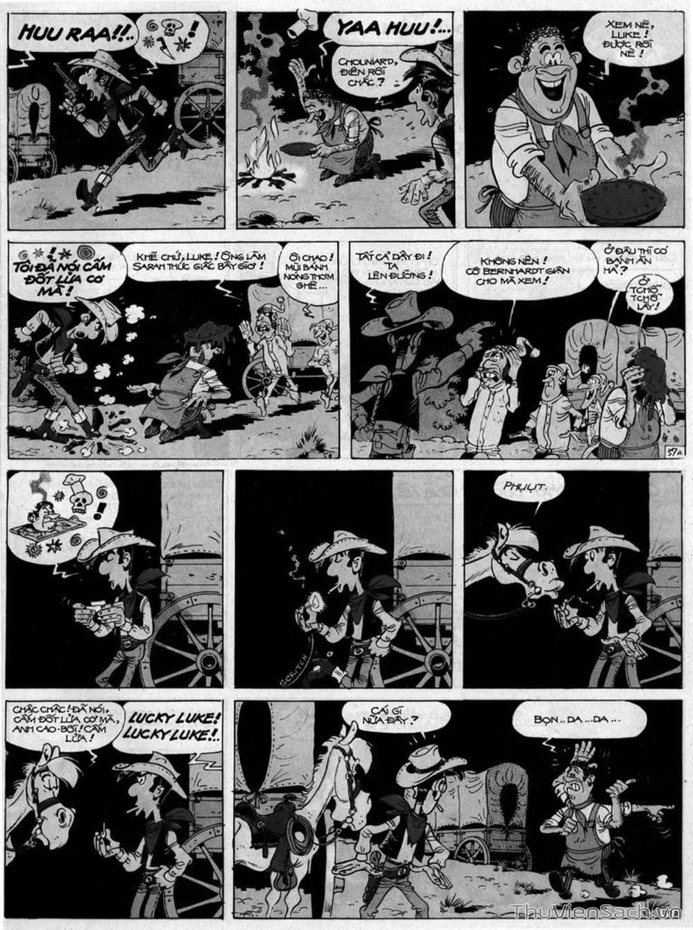 Truyện Tranh Cuộc Phiêu Lưu Kỳ Thú Của Lucky Luke trang 1932