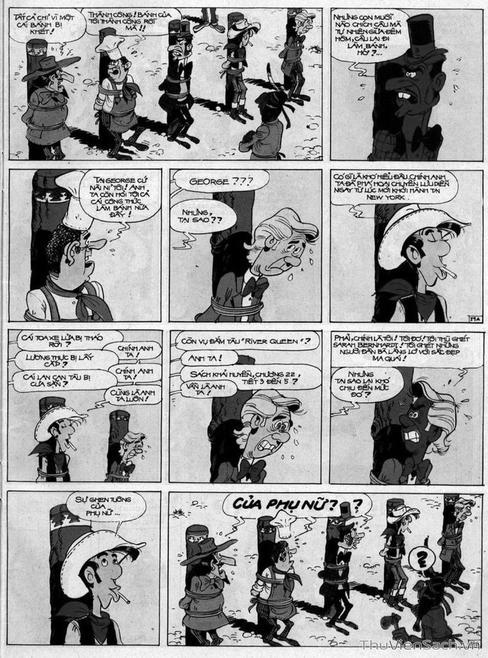 Truyện Tranh Cuộc Phiêu Lưu Kỳ Thú Của Lucky Luke trang 1934