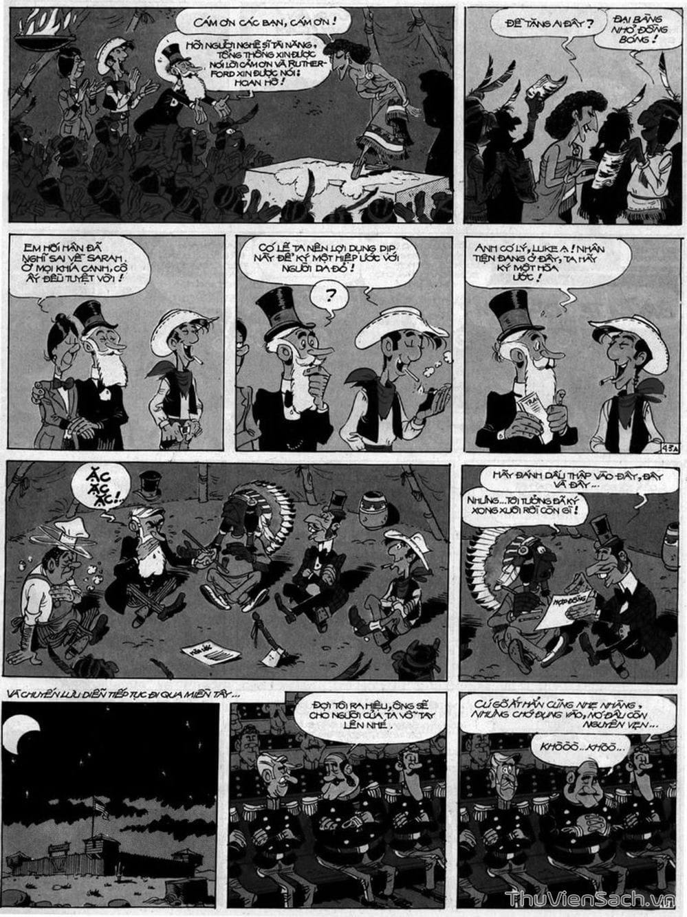 Truyện Tranh Cuộc Phiêu Lưu Kỳ Thú Của Lucky Luke trang 1938