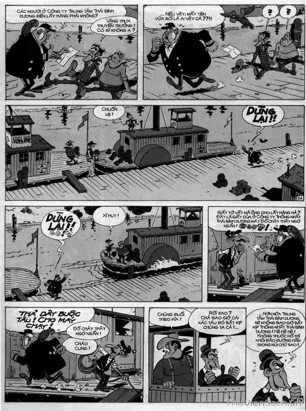 Truyện Tranh Cuộc Phiêu Lưu Kỳ Thú Của Lucky Luke trang 1945