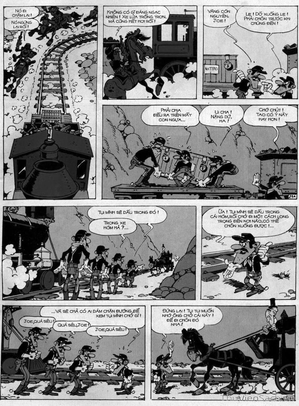 Truyện Tranh Cuộc Phiêu Lưu Kỳ Thú Của Lucky Luke trang 1971