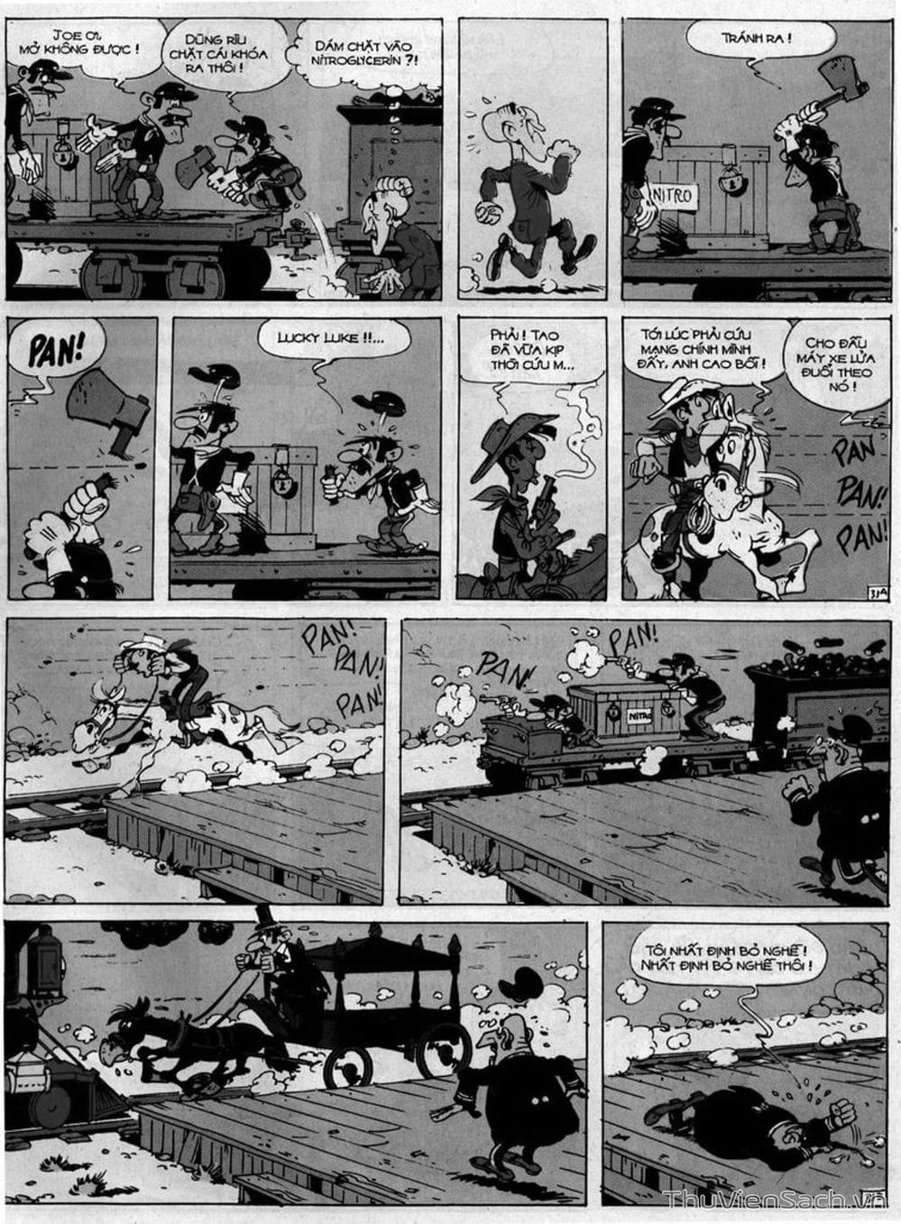 Truyện Tranh Cuộc Phiêu Lưu Kỳ Thú Của Lucky Luke trang 1973