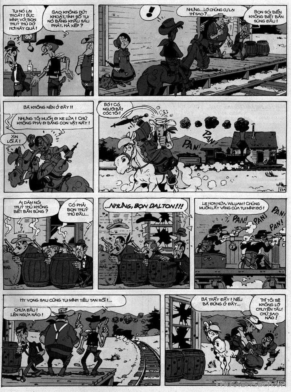 Truyện Tranh Cuộc Phiêu Lưu Kỳ Thú Của Lucky Luke trang 1975