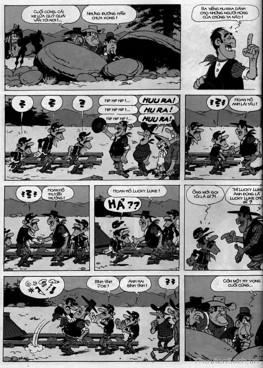 Truyện Tranh Cuộc Phiêu Lưu Kỳ Thú Của Lucky Luke trang 1978