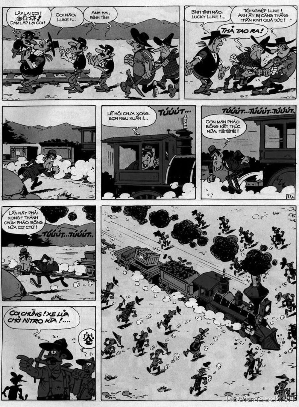 Truyện Tranh Cuộc Phiêu Lưu Kỳ Thú Của Lucky Luke trang 1979