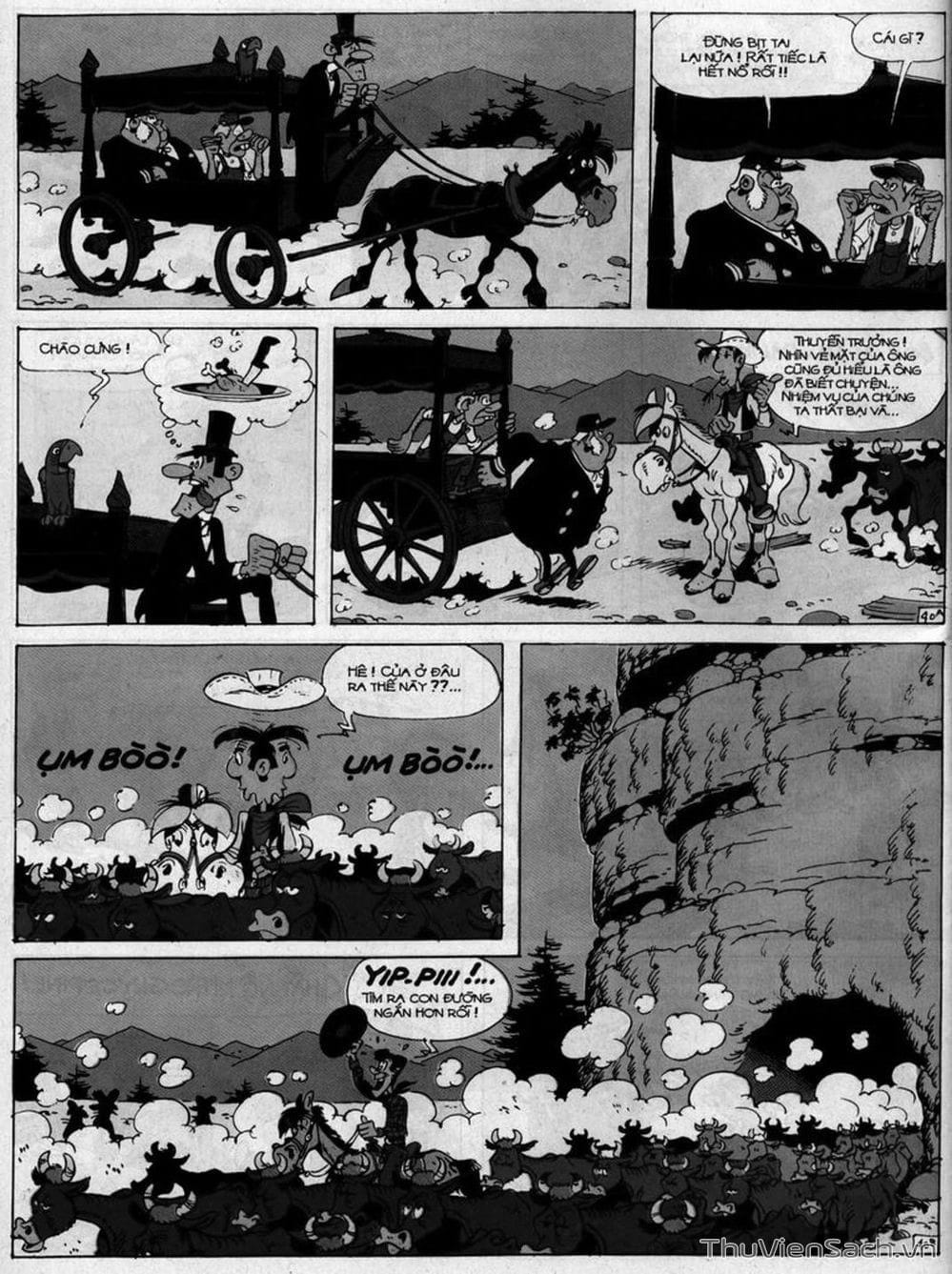 Truyện Tranh Cuộc Phiêu Lưu Kỳ Thú Của Lucky Luke trang 1982