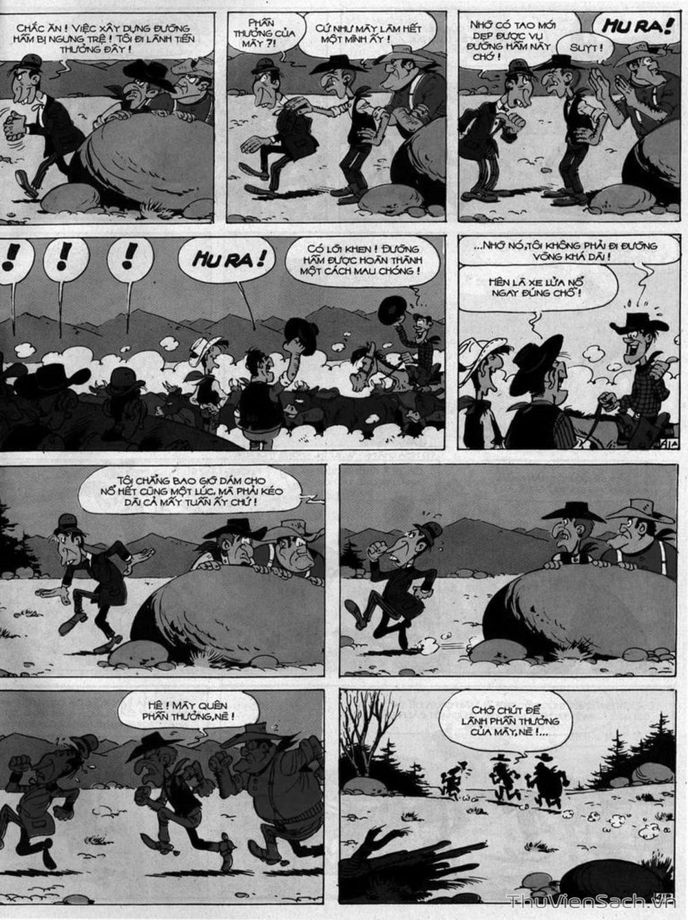 Truyện Tranh Cuộc Phiêu Lưu Kỳ Thú Của Lucky Luke trang 1983