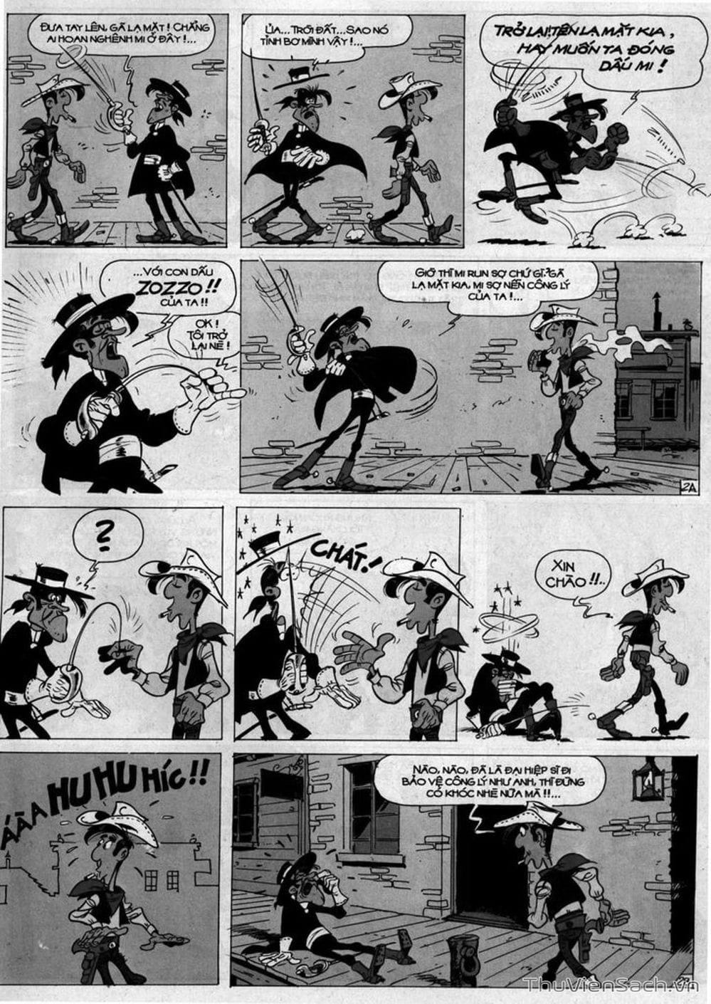 Truyện Tranh Cuộc Phiêu Lưu Kỳ Thú Của Lucky Luke trang 2005