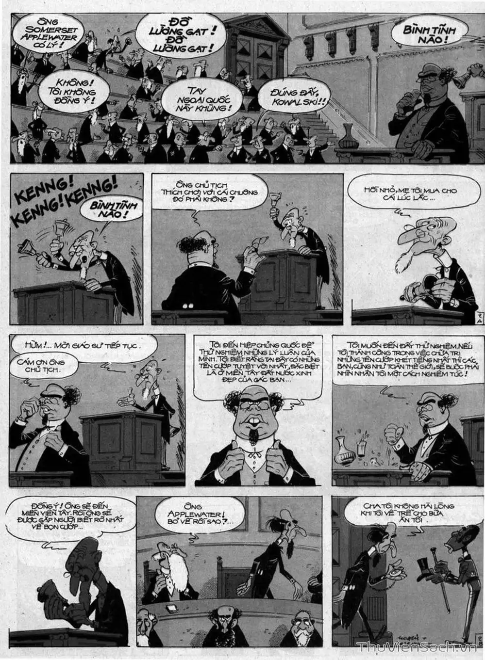 Truyện Tranh Cuộc Phiêu Lưu Kỳ Thú Của Lucky Luke trang 3