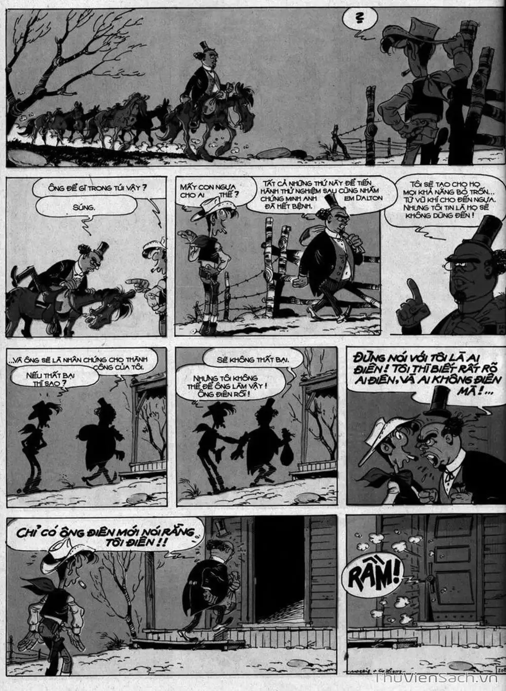 Truyện Tranh Cuộc Phiêu Lưu Kỳ Thú Của Lucky Luke trang 3