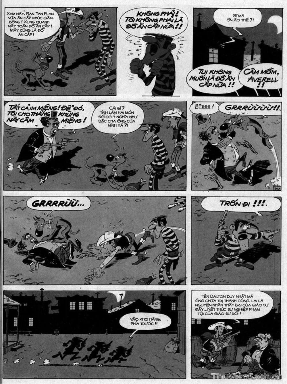Truyện Tranh Cuộc Phiêu Lưu Kỳ Thú Của Lucky Luke trang 3