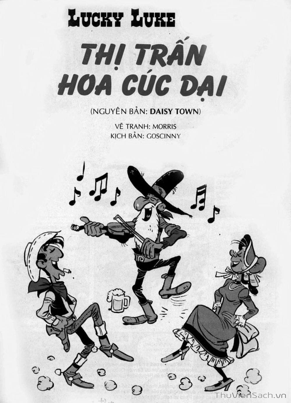 Truyện Tranh Cuộc Phiêu Lưu Kỳ Thú Của Lucky Luke trang 3