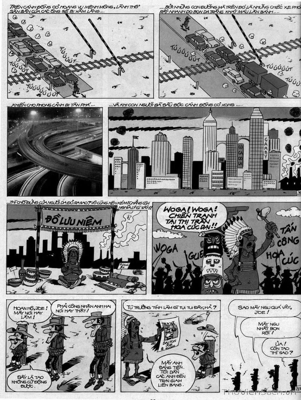 Truyện Tranh Cuộc Phiêu Lưu Kỳ Thú Của Lucky Luke trang 3