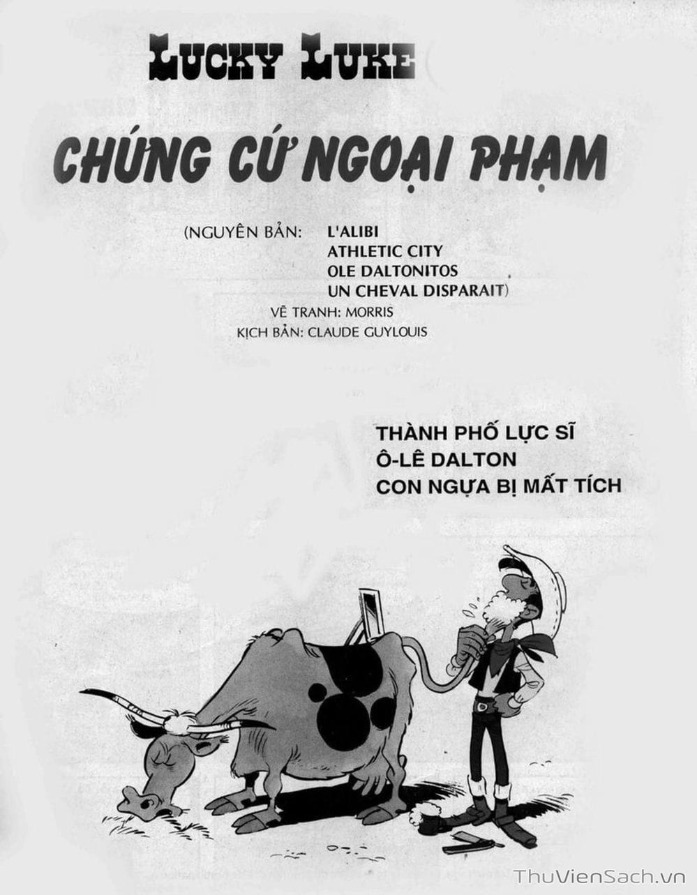 Truyện Tranh Cuộc Phiêu Lưu Kỳ Thú Của Lucky Luke trang 2134