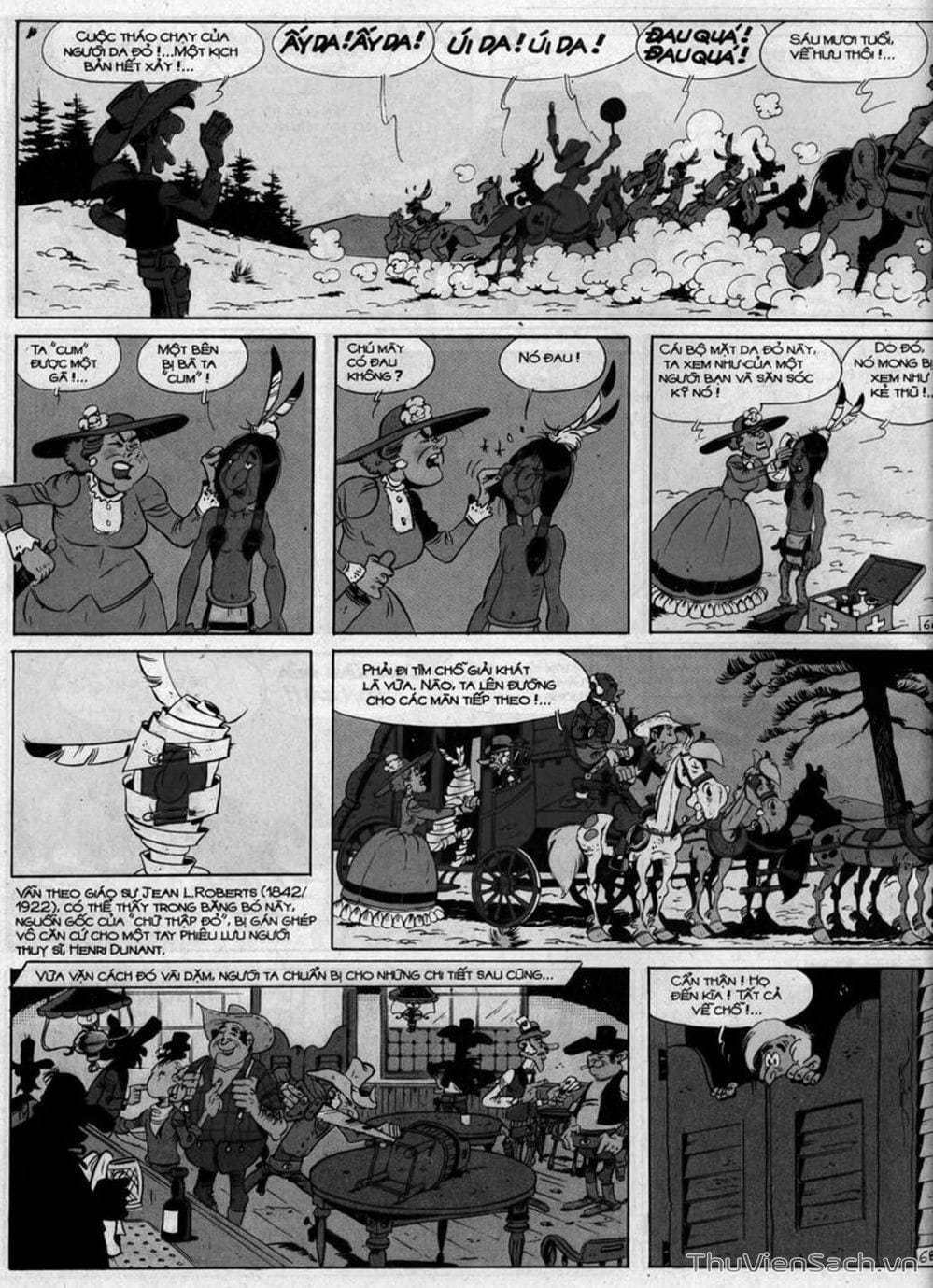 Truyện Tranh Cuộc Phiêu Lưu Kỳ Thú Của Lucky Luke trang 3