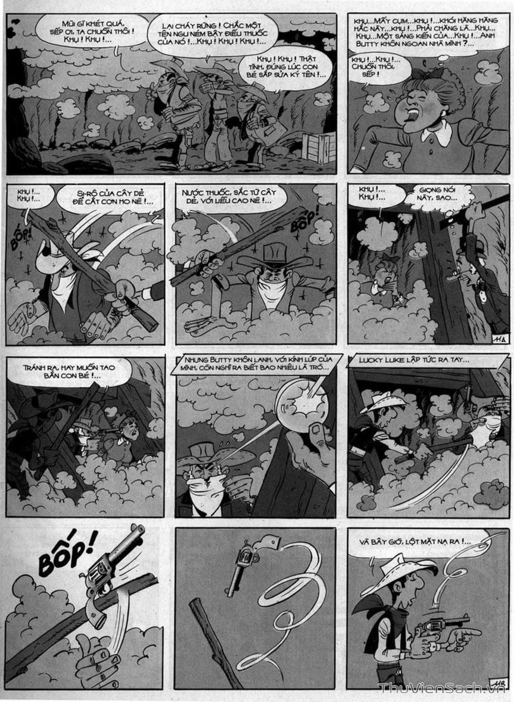 Truyện Tranh Cuộc Phiêu Lưu Kỳ Thú Của Lucky Luke trang 3