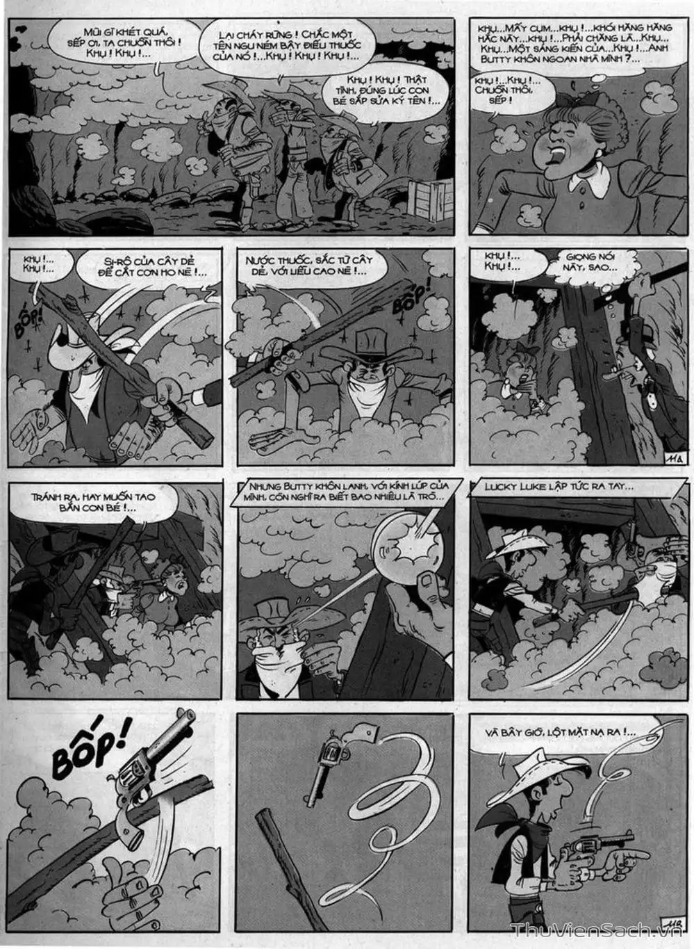 Truyện Tranh Cuộc Phiêu Lưu Kỳ Thú Của Lucky Luke trang 3