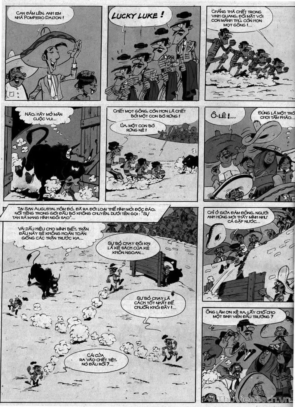 Truyện Tranh Cuộc Phiêu Lưu Kỳ Thú Của Lucky Luke trang 3