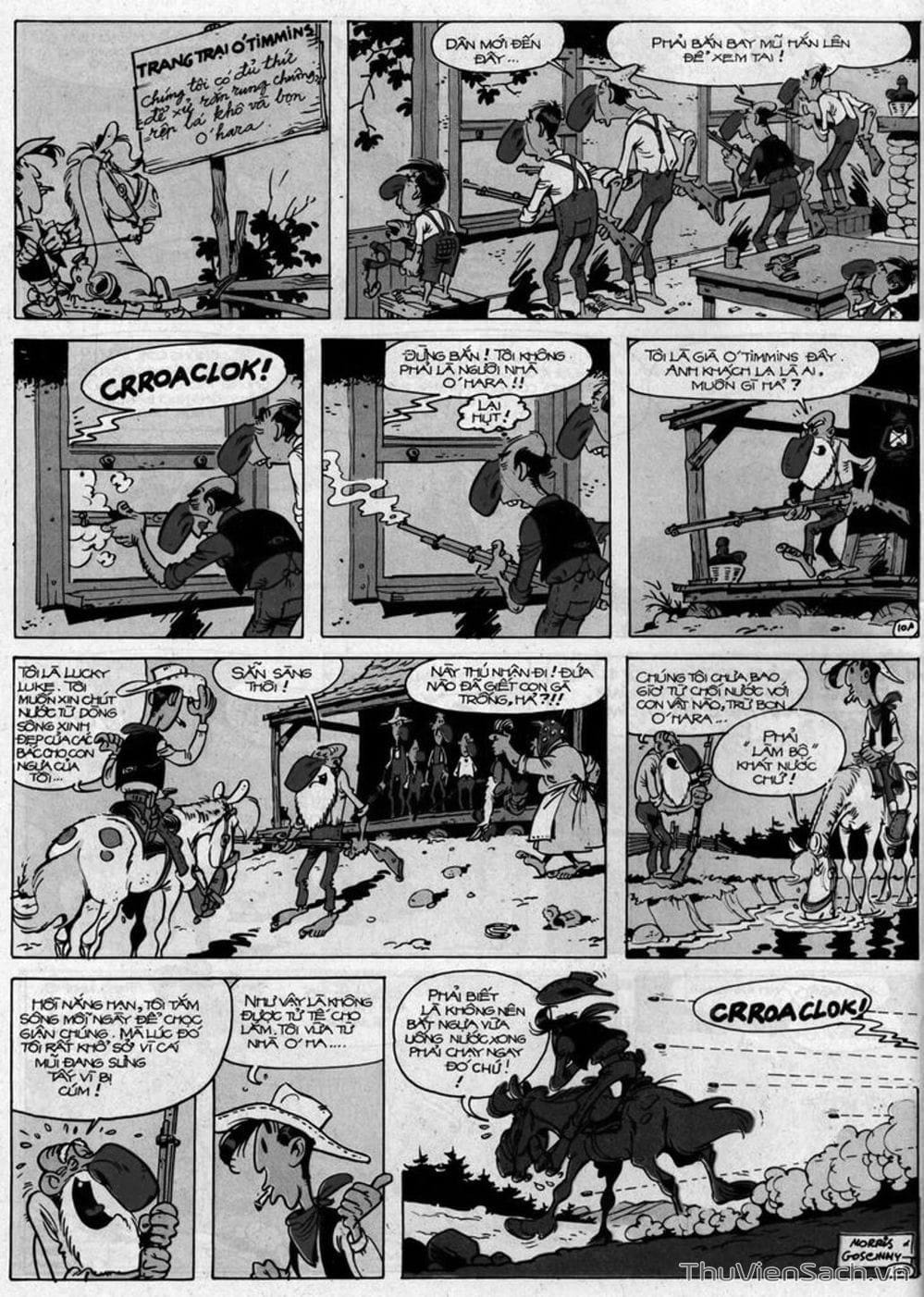 Truyện Tranh Cuộc Phiêu Lưu Kỳ Thú Của Lucky Luke trang 3