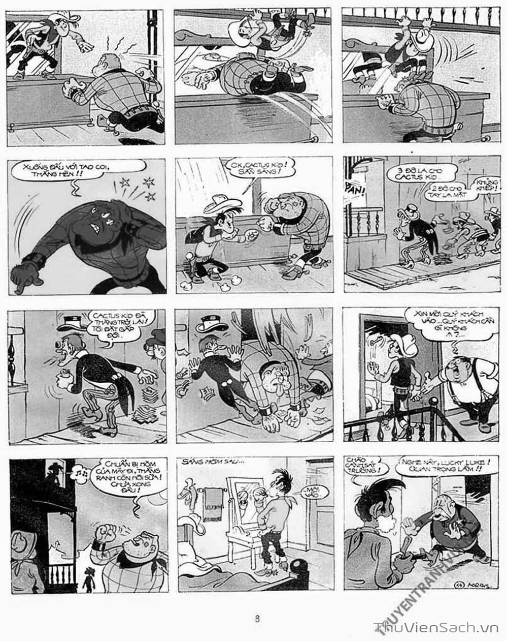 Truyện Tranh Cuộc Phiêu Lưu Kỳ Thú Của Lucky Luke trang 3