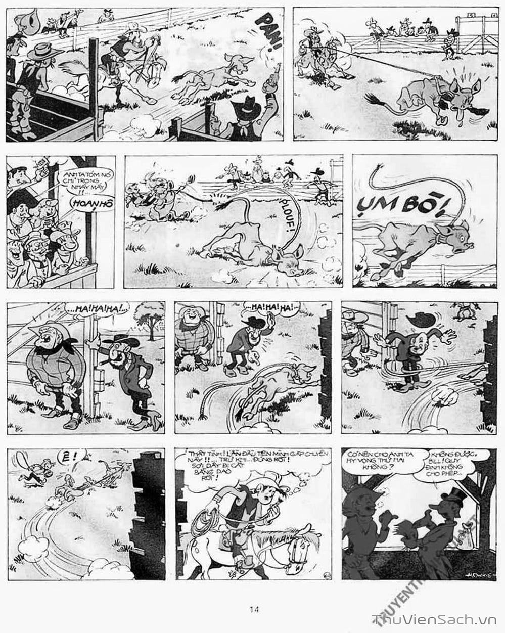 Truyện Tranh Cuộc Phiêu Lưu Kỳ Thú Của Lucky Luke trang 3