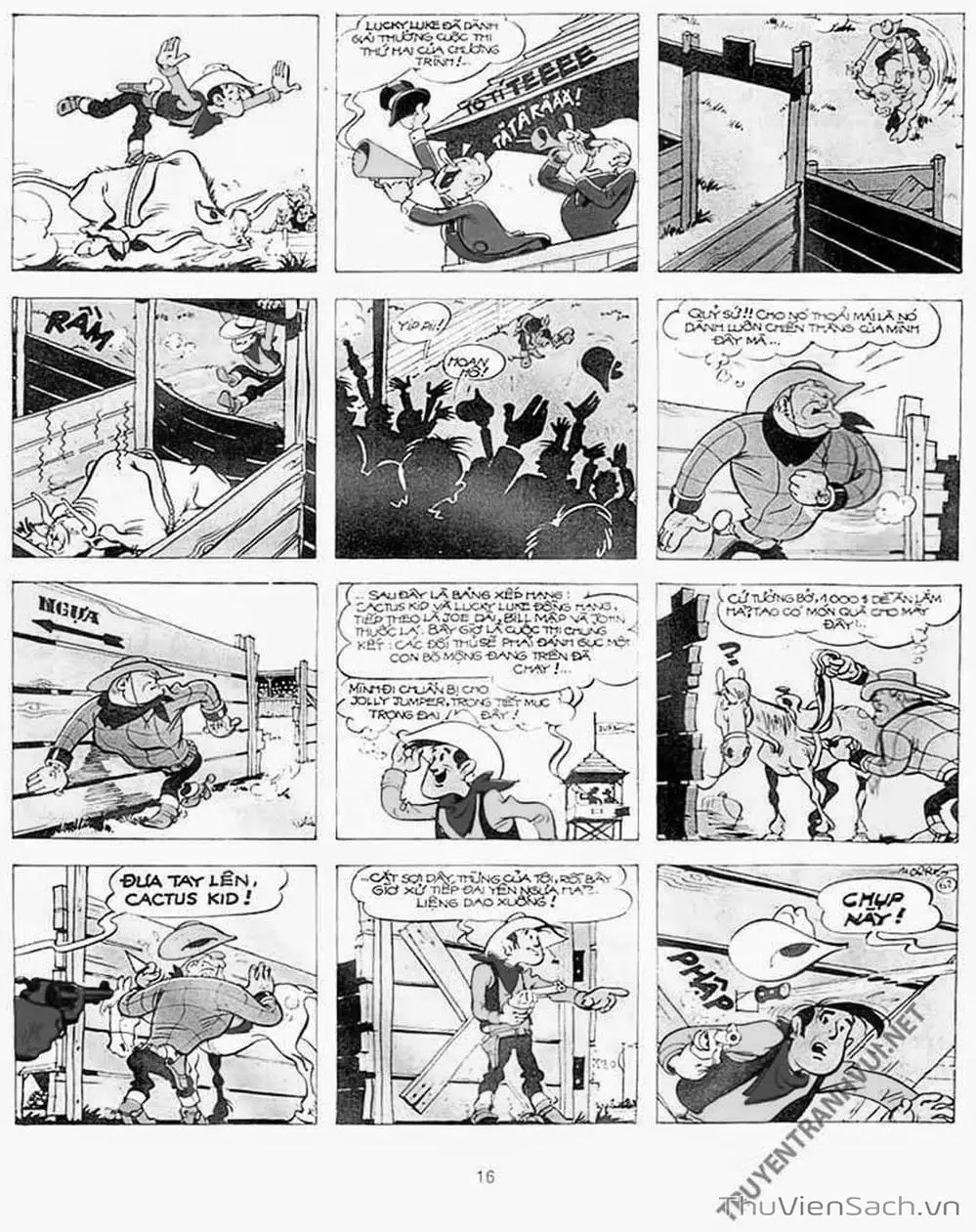 Truyện Tranh Cuộc Phiêu Lưu Kỳ Thú Của Lucky Luke trang 3