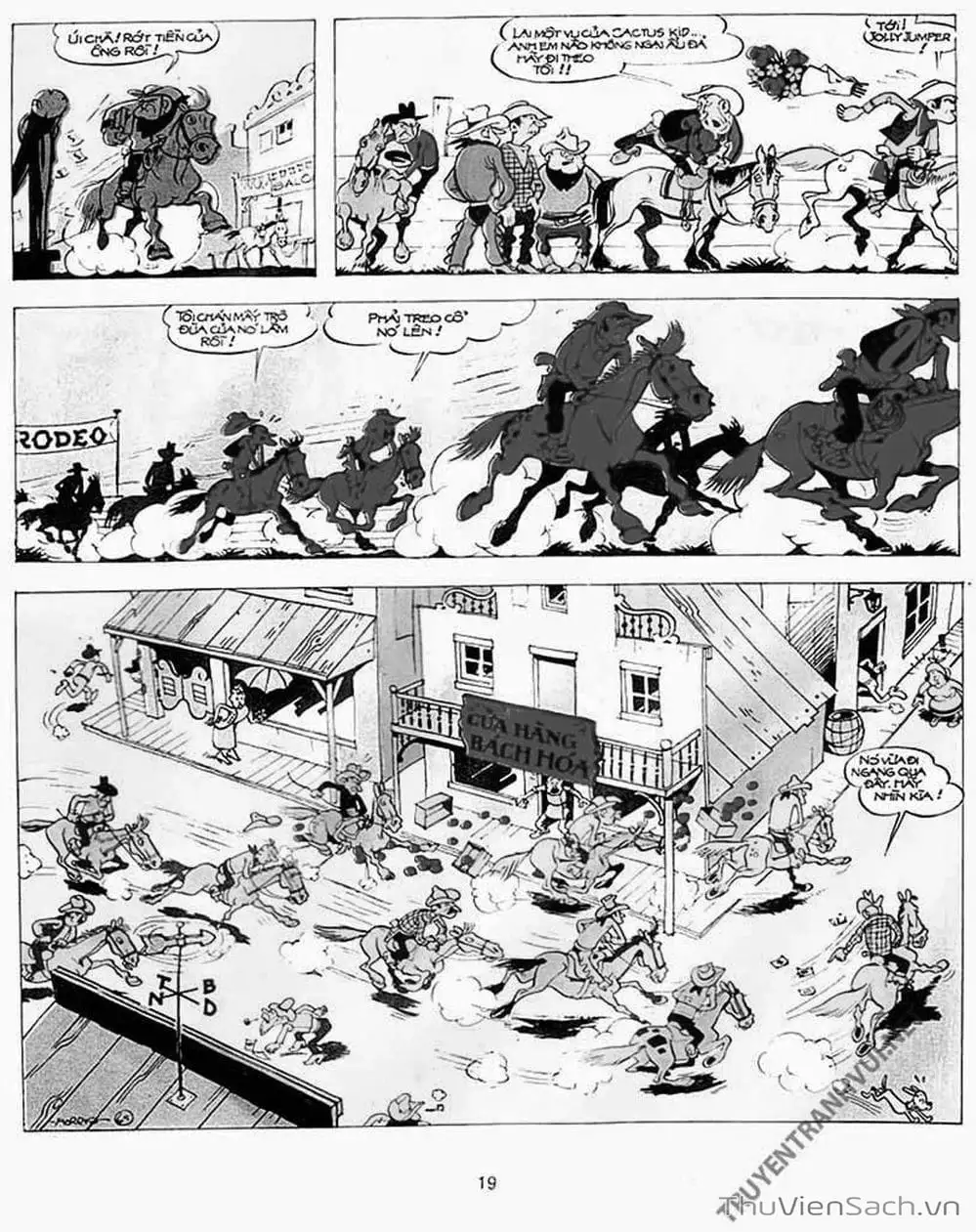 Truyện Tranh Cuộc Phiêu Lưu Kỳ Thú Của Lucky Luke trang 3