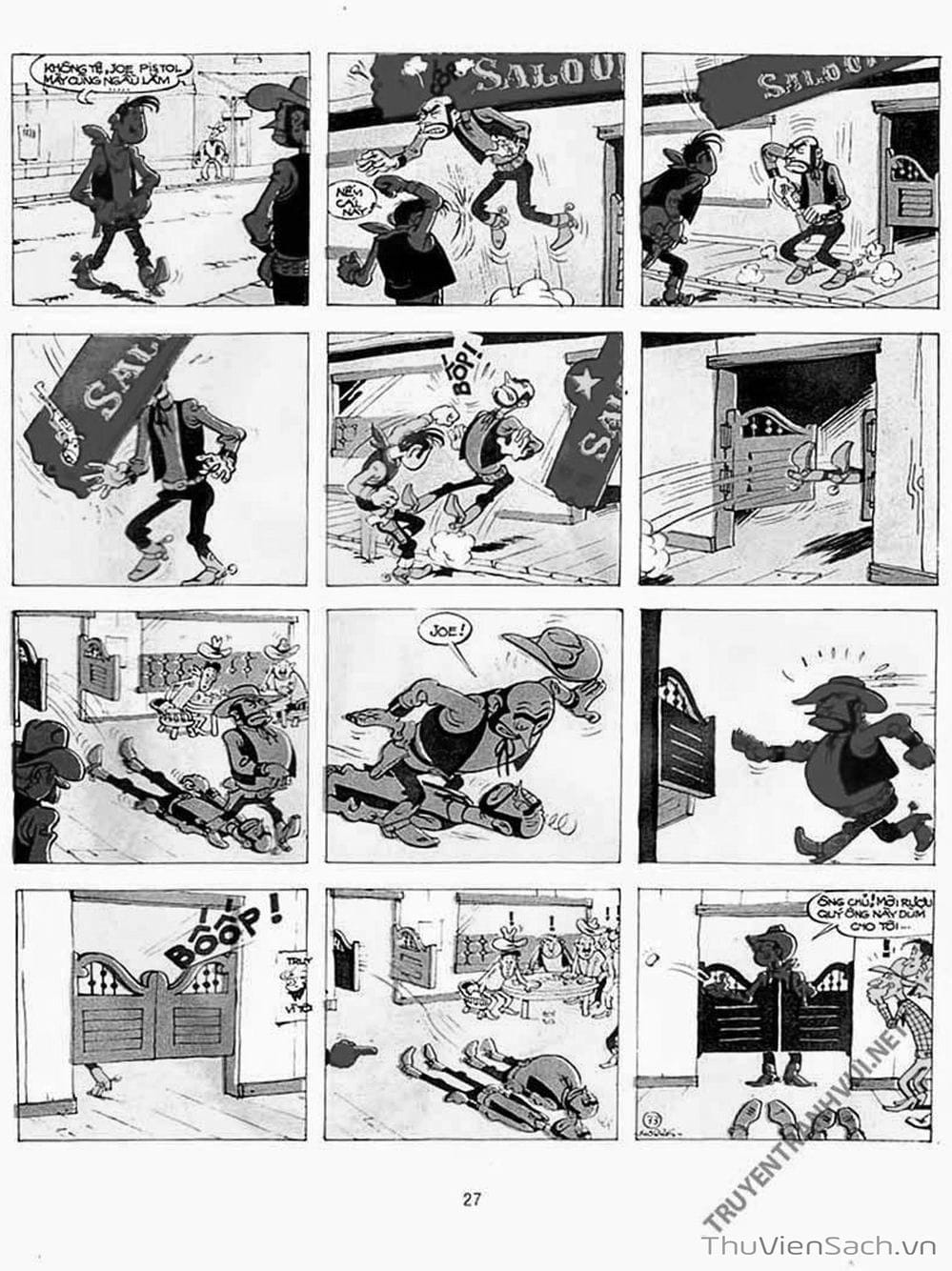 Truyện Tranh Cuộc Phiêu Lưu Kỳ Thú Của Lucky Luke trang 3