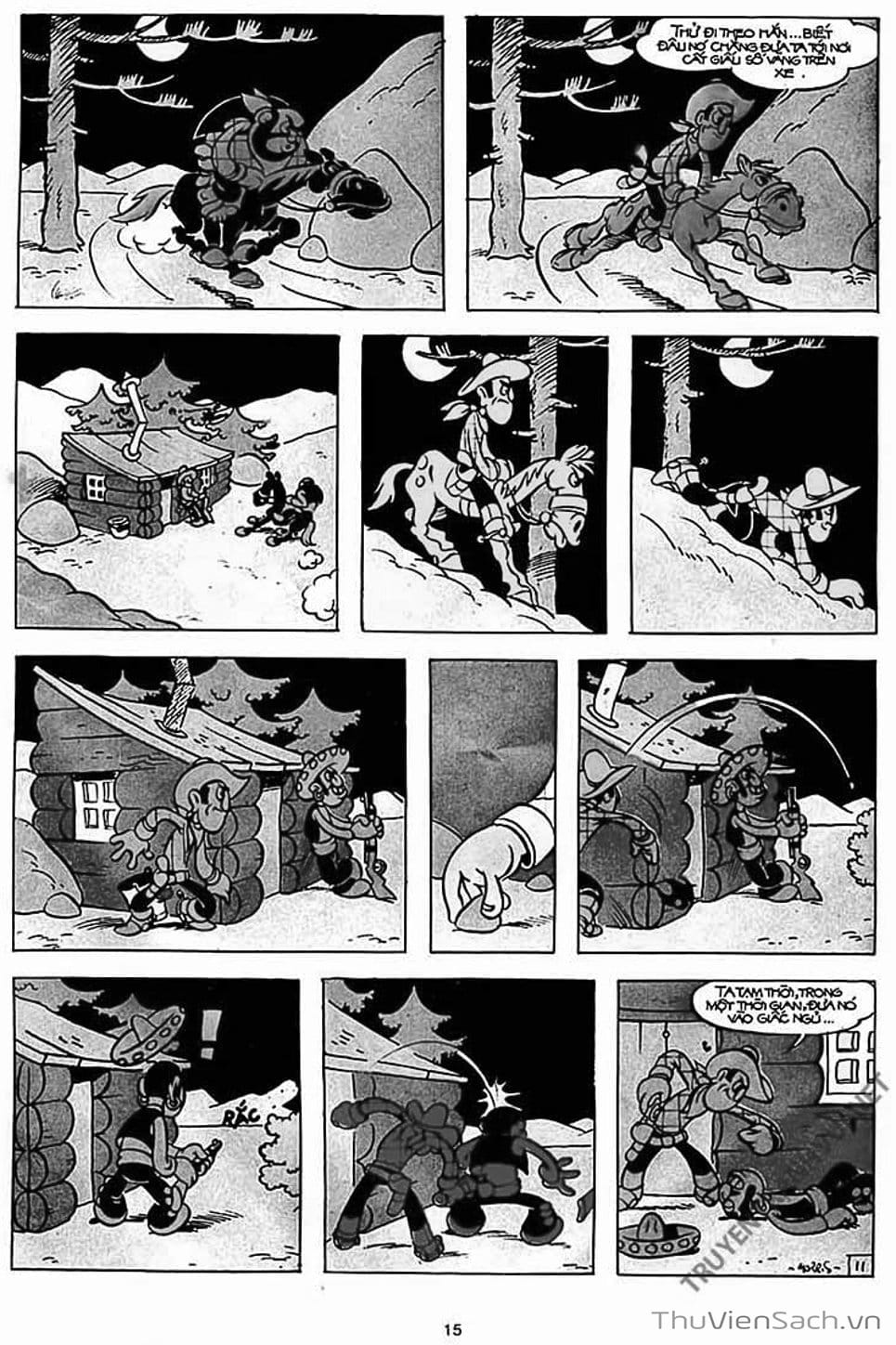 Truyện Tranh Cuộc Phiêu Lưu Kỳ Thú Của Lucky Luke trang 3