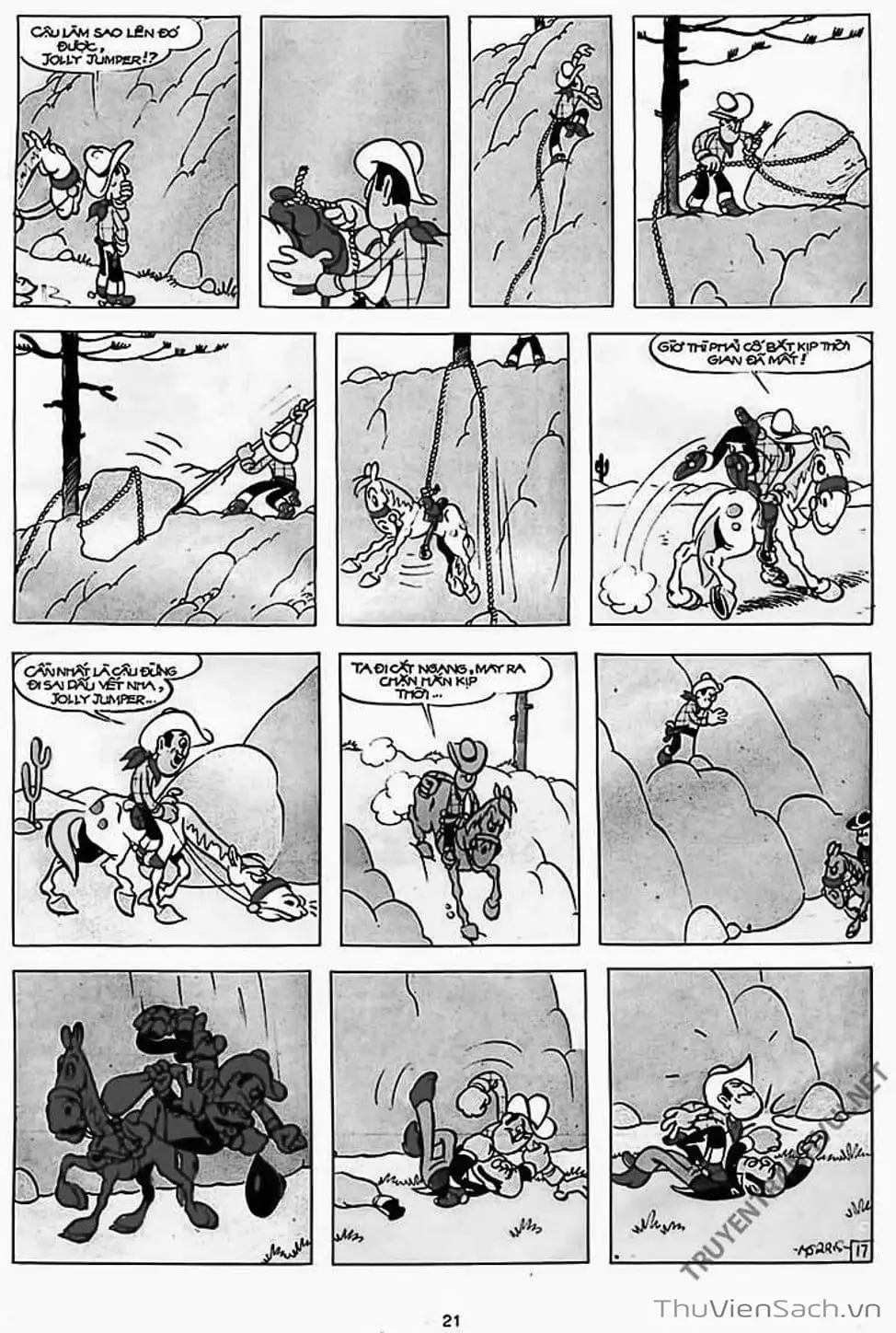 Truyện Tranh Cuộc Phiêu Lưu Kỳ Thú Của Lucky Luke trang 3