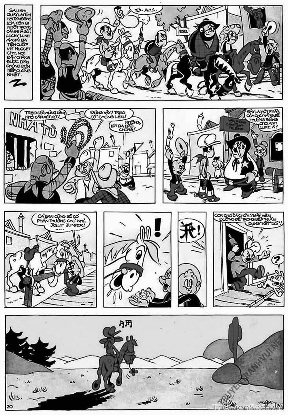 Truyện Tranh Cuộc Phiêu Lưu Kỳ Thú Của Lucky Luke trang 3