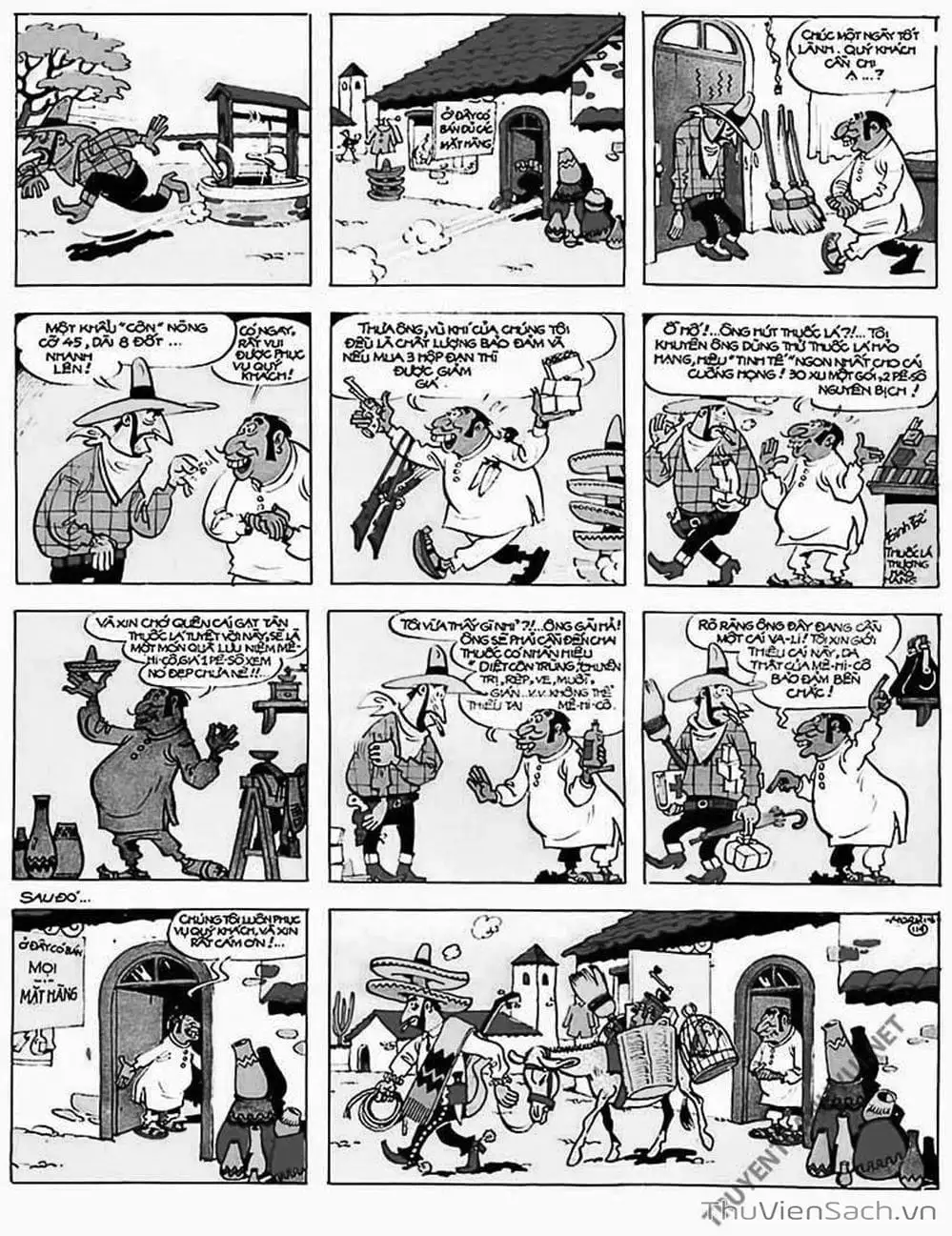 Truyện Tranh Cuộc Phiêu Lưu Kỳ Thú Của Lucky Luke trang 3