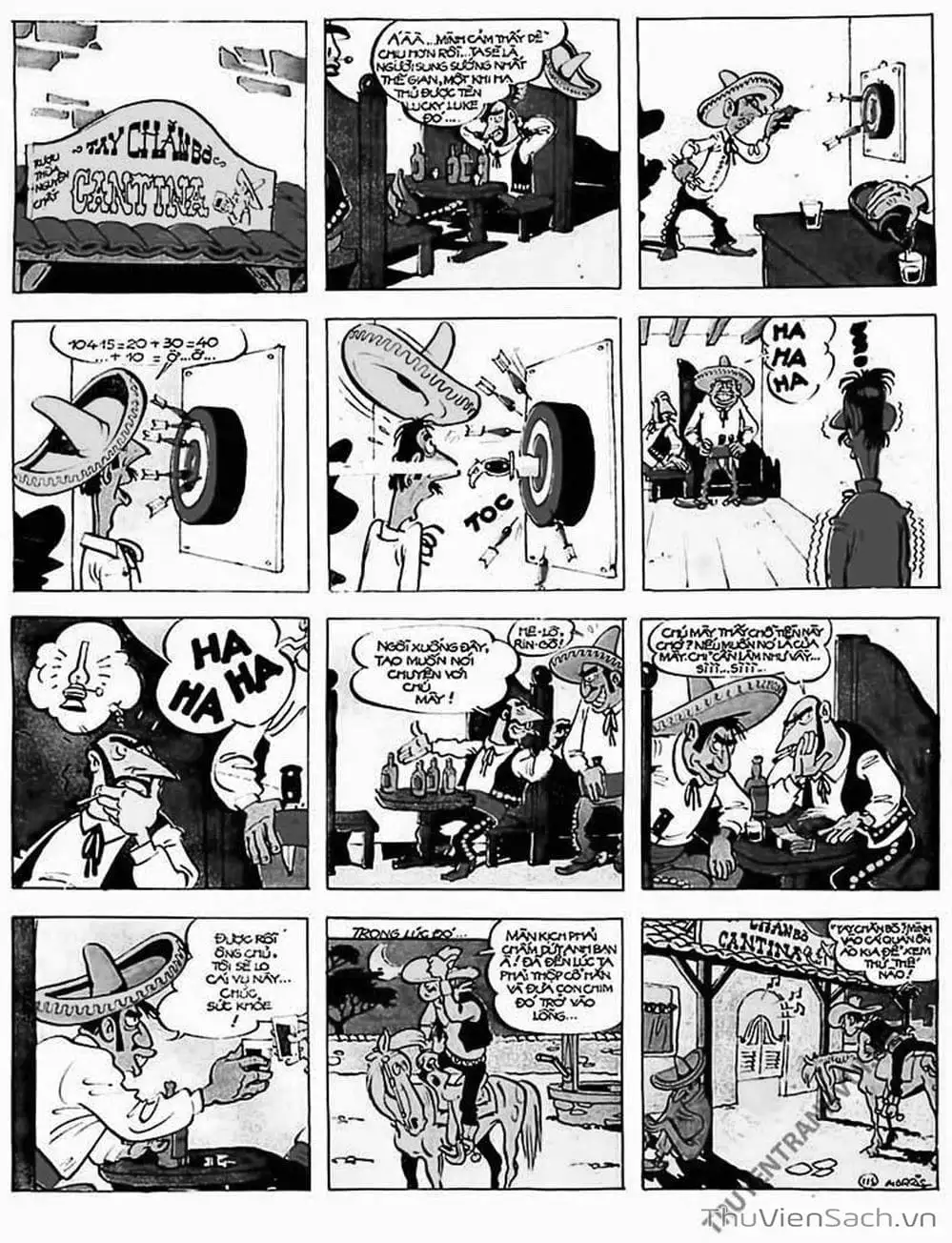 Truyện Tranh Cuộc Phiêu Lưu Kỳ Thú Của Lucky Luke trang 3