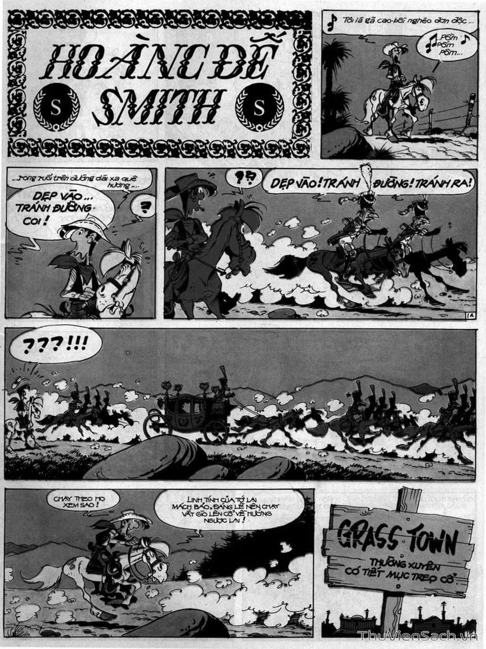 Truyện Tranh Cuộc Phiêu Lưu Kỳ Thú Của Lucky Luke trang 3