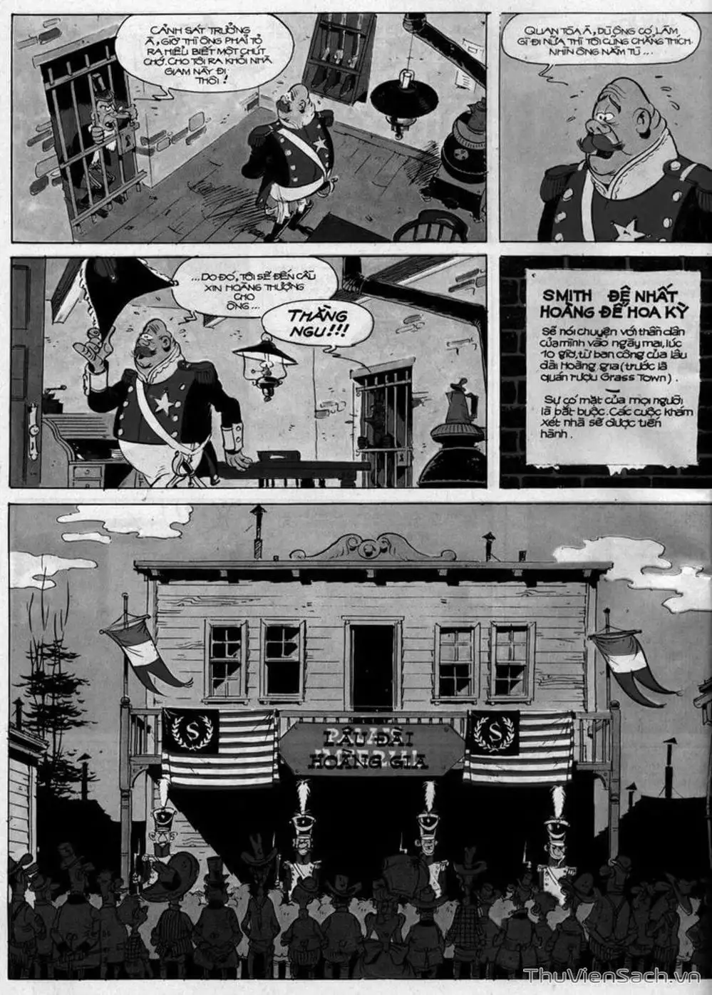 Truyện Tranh Cuộc Phiêu Lưu Kỳ Thú Của Lucky Luke trang 3