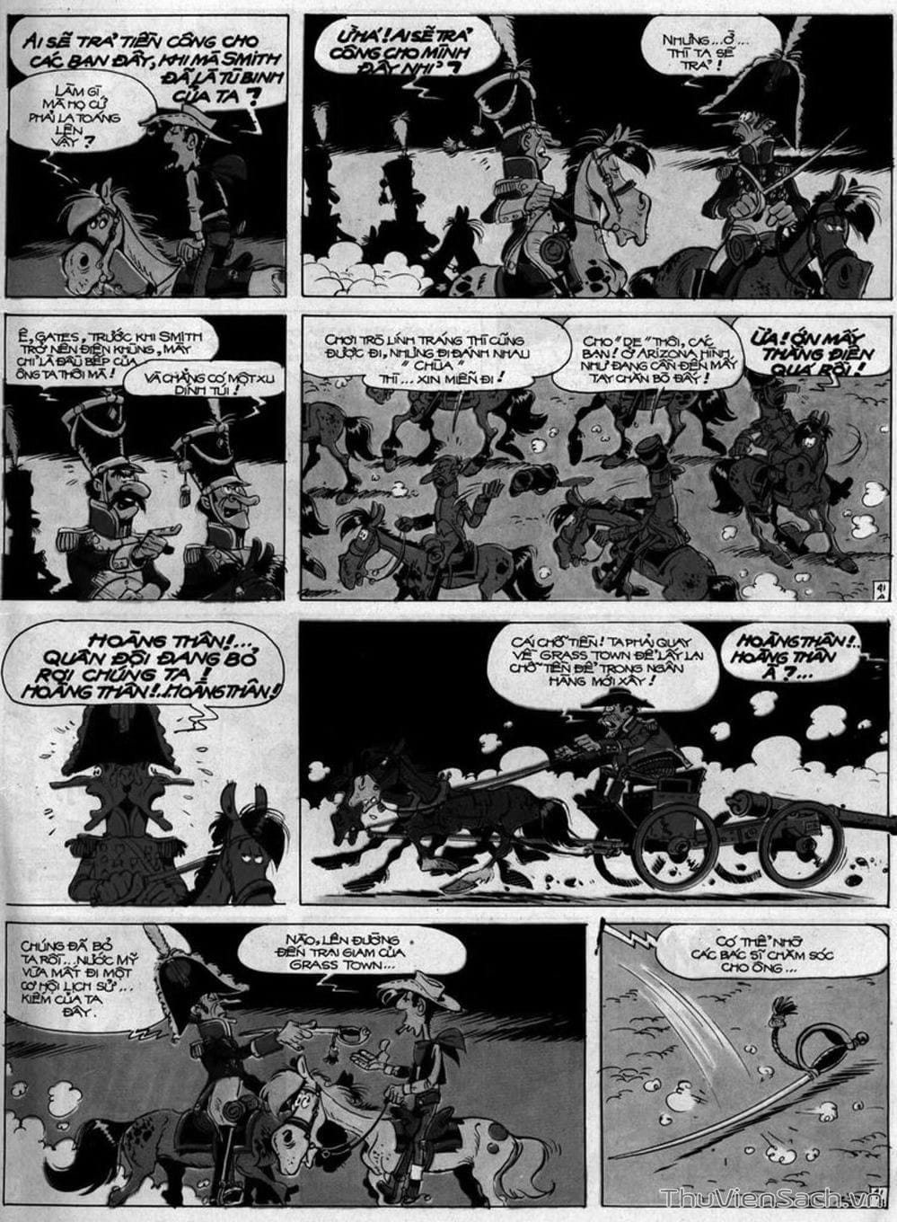 Truyện Tranh Cuộc Phiêu Lưu Kỳ Thú Của Lucky Luke trang 3