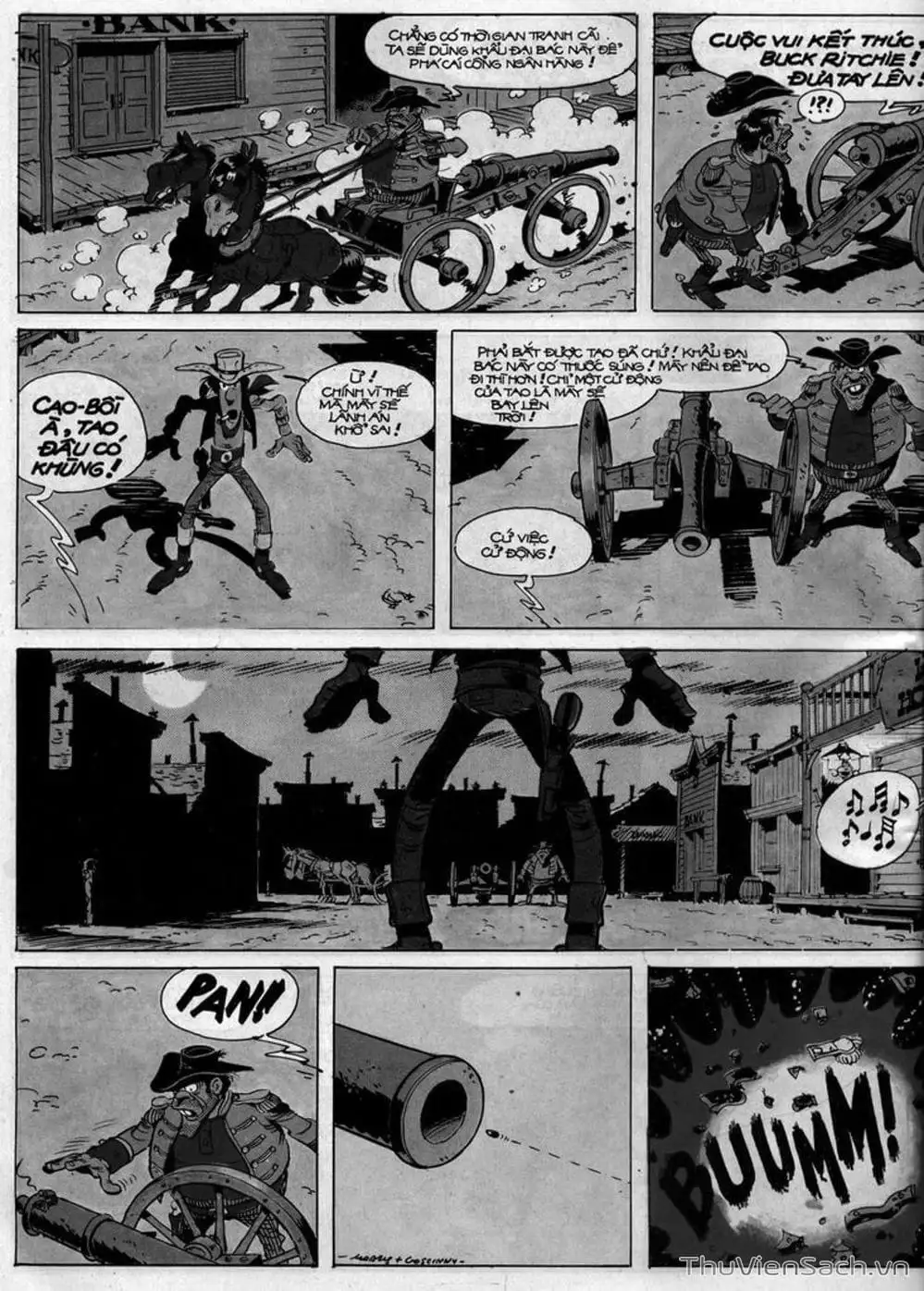 Truyện Tranh Cuộc Phiêu Lưu Kỳ Thú Của Lucky Luke trang 3