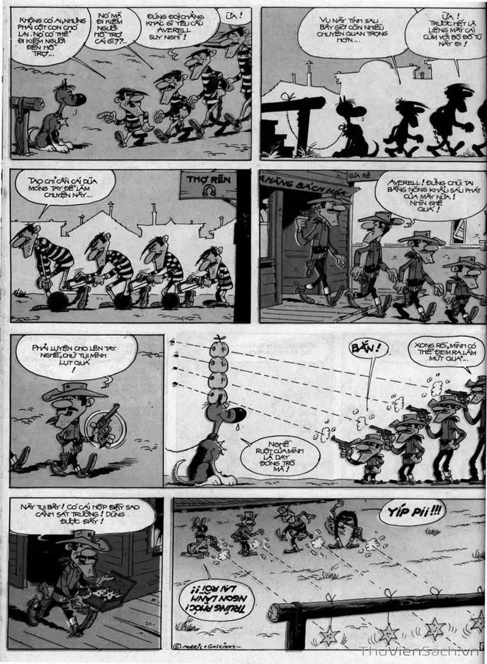 Truyện Tranh Cuộc Phiêu Lưu Kỳ Thú Của Lucky Luke trang 3