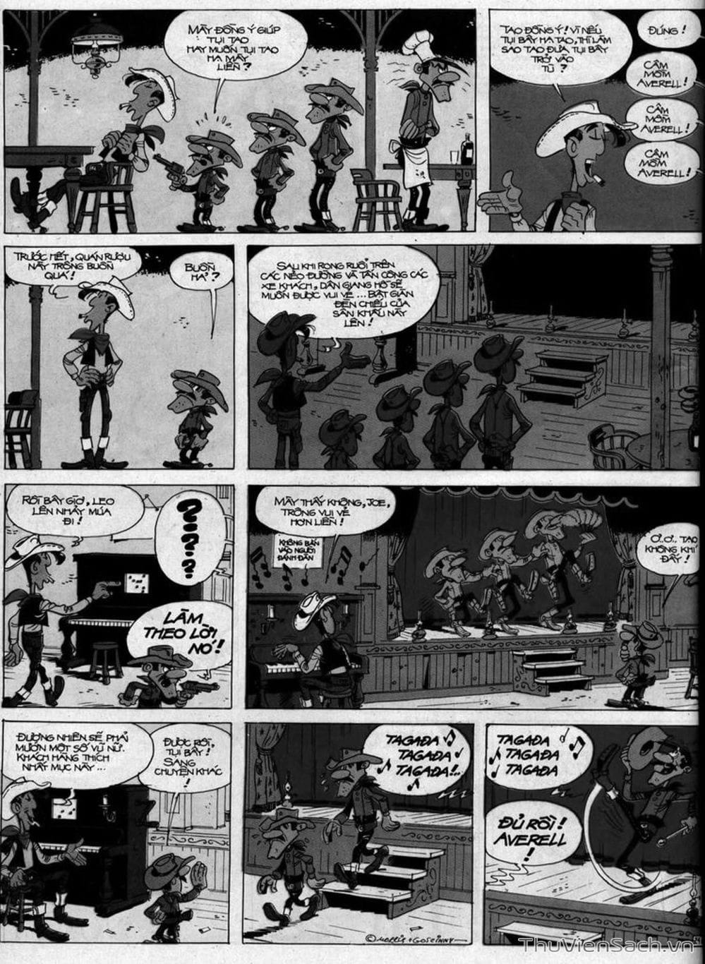 Truyện Tranh Cuộc Phiêu Lưu Kỳ Thú Của Lucky Luke trang 3