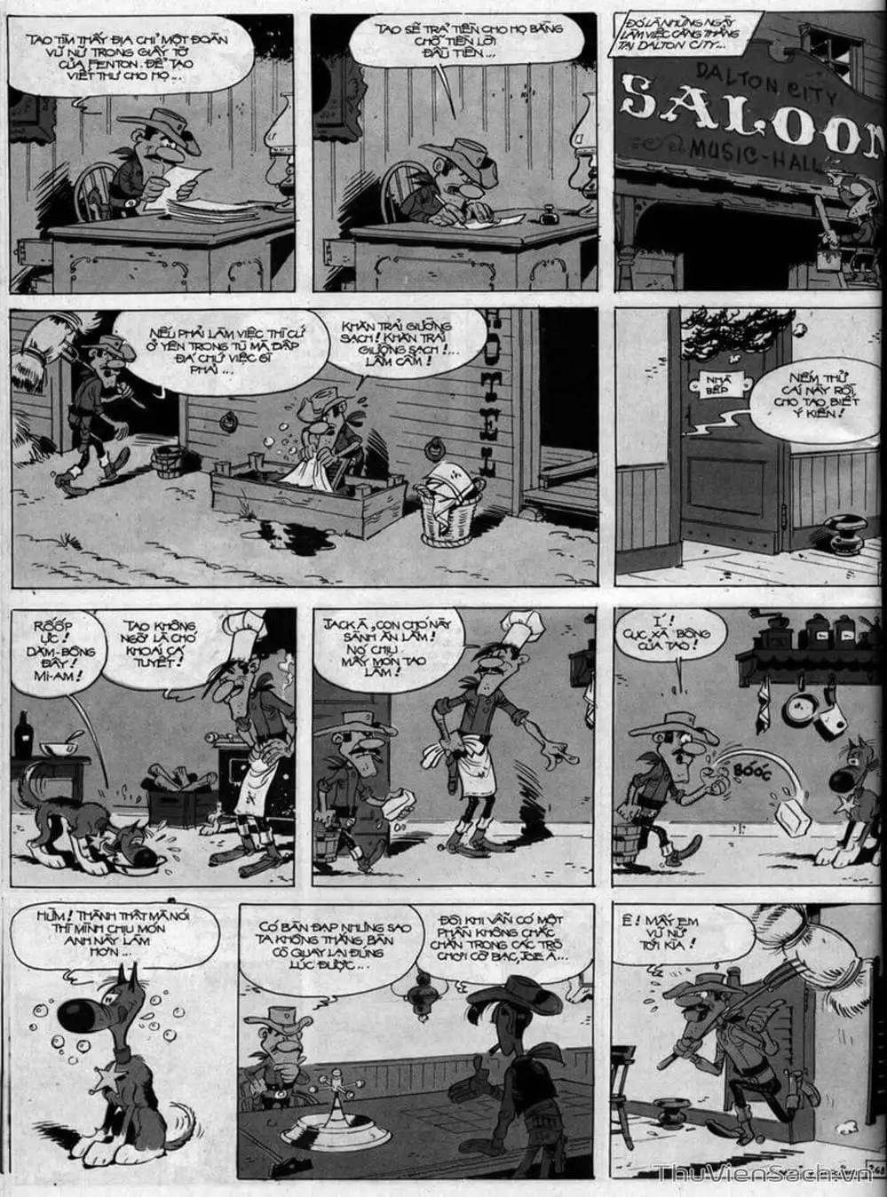 Truyện Tranh Cuộc Phiêu Lưu Kỳ Thú Của Lucky Luke trang 3