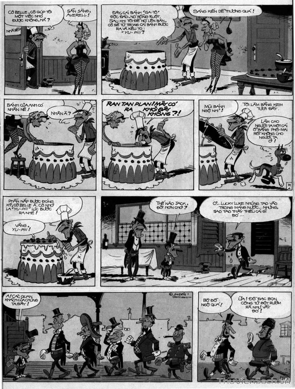 Truyện Tranh Cuộc Phiêu Lưu Kỳ Thú Của Lucky Luke trang 3