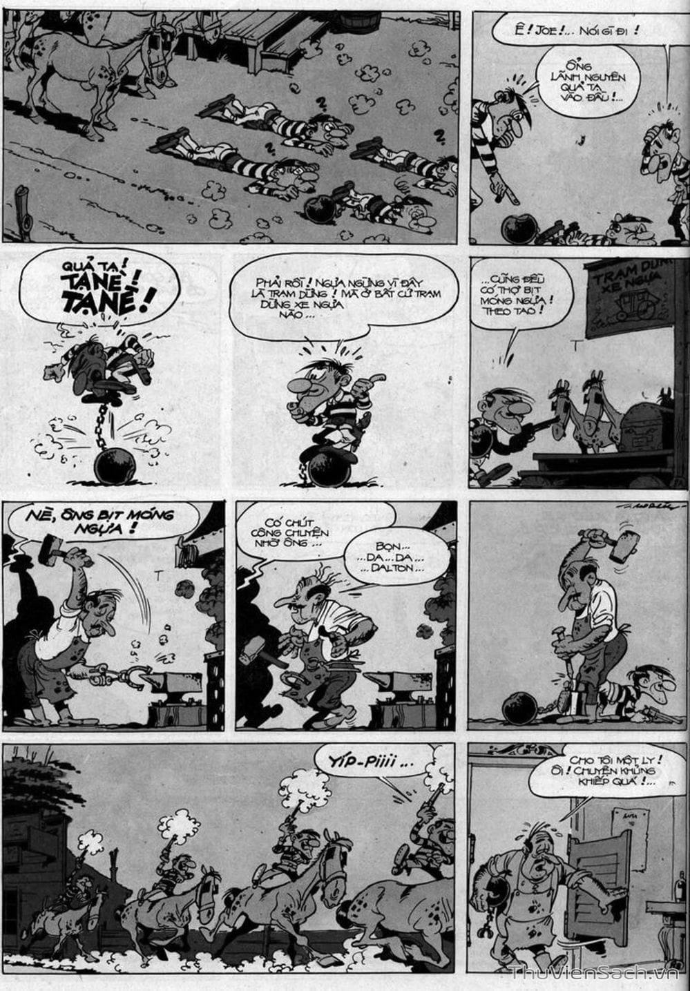 Truyện Tranh Cuộc Phiêu Lưu Kỳ Thú Của Lucky Luke trang 3