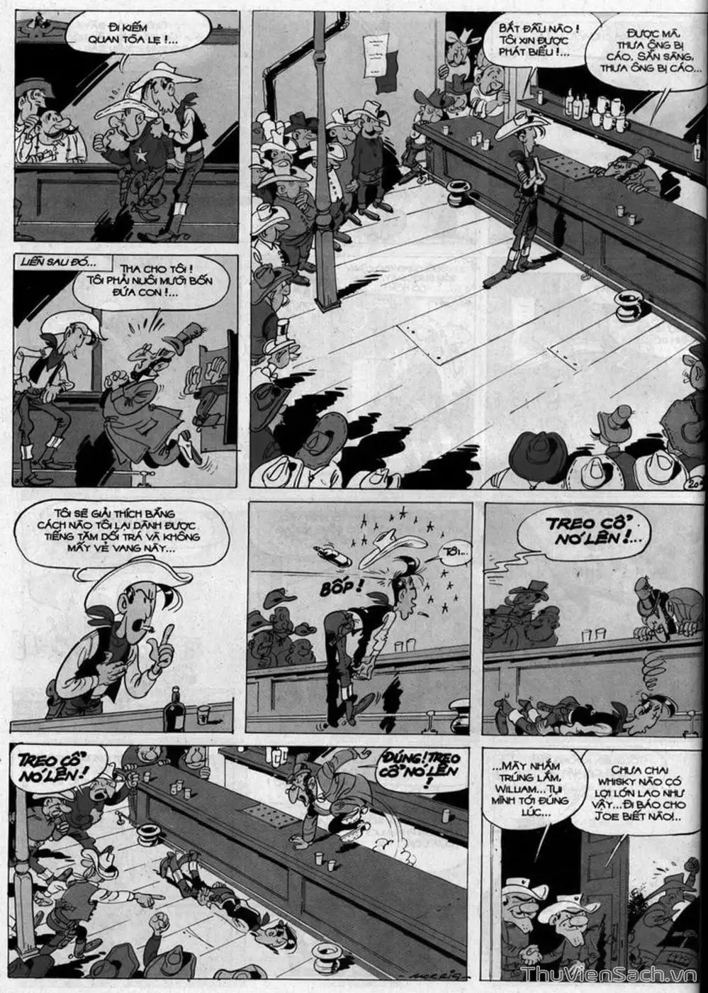 Truyện Tranh Cuộc Phiêu Lưu Kỳ Thú Của Lucky Luke trang 3